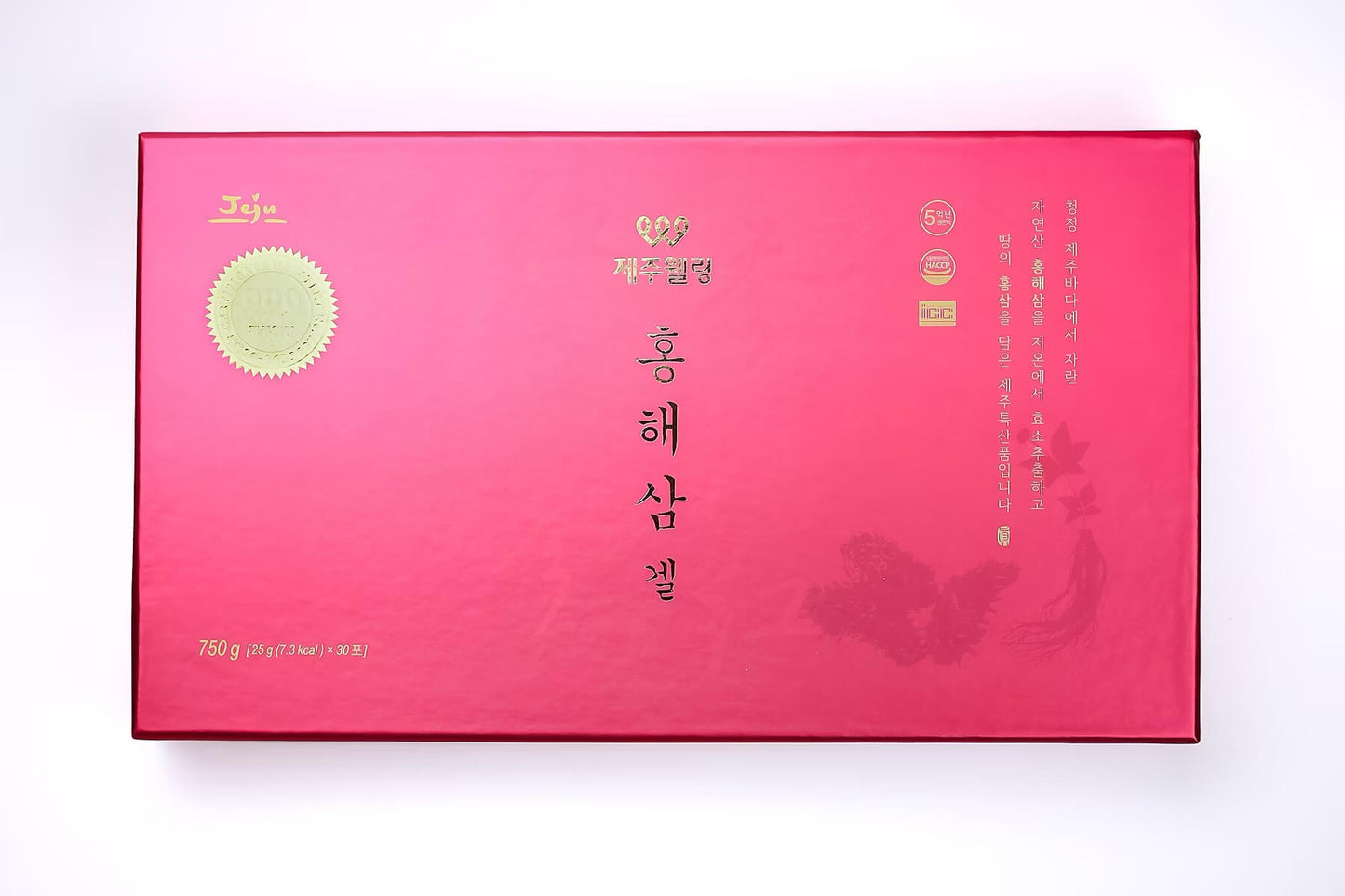 (預售-11月發貨)JEJUWELLING韓國濟州島紅海參修復飲