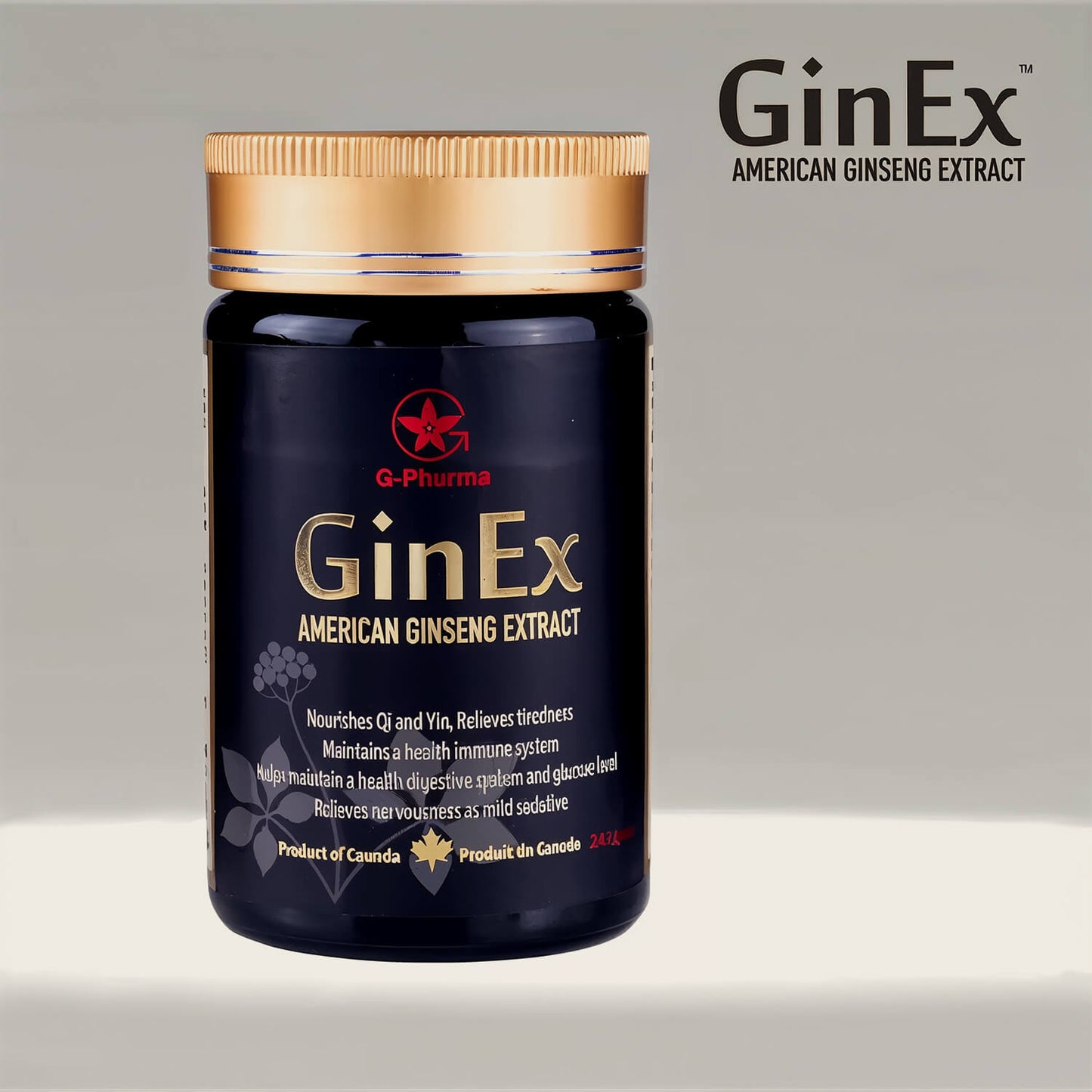 GinEx® 西洋蔘黑膏滋