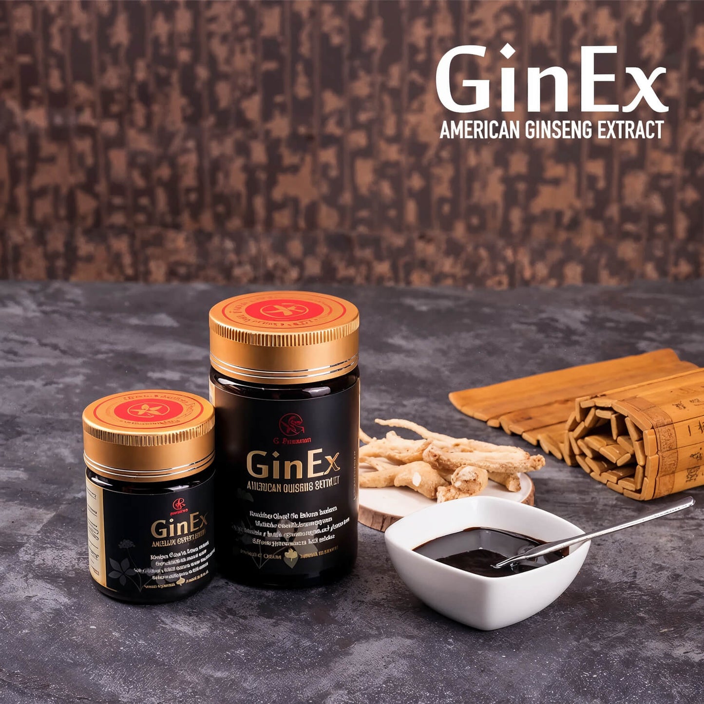 GinEx® 西洋蔘黑膏滋
